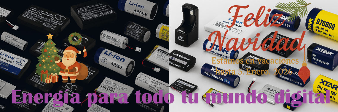 Todas las baterias que necesitas