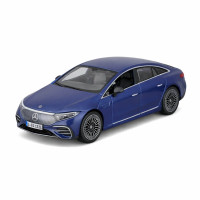 Maisto Mercedes-Benz EQS 2022 Azul Metálico 1:27 – Modelo Die-Cast