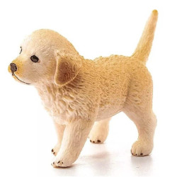 Schleich Cachorro Golden Retriever 17061 – Figura Realista 4,6 cm