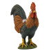 Schleich Gallo Figura Realista 6,6 cm – Juguete Educativo de Granja