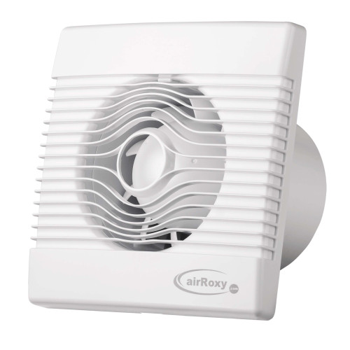 Ventilador Extractor de Baño airRoxy pRemium 100 Blanco Silencioso 104 m³/h