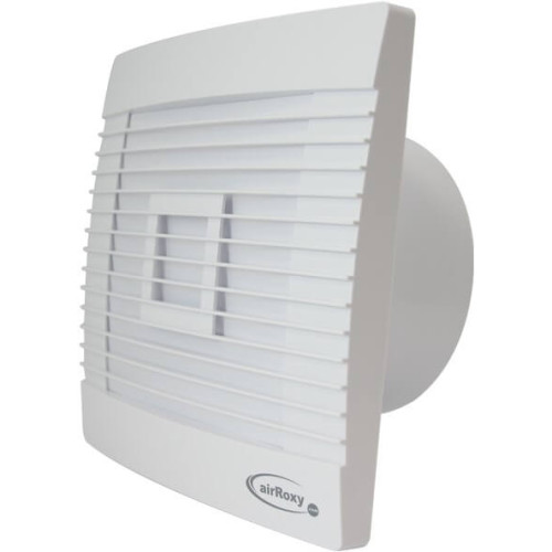 Ventilador Extractor airRoxy pRestige 120 ZG con Rejilla de Gravedad 126 m³/h