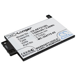 Batería CameronSino CS-AEY213SL para Amazon Kindle Paperwhite y Kindle Touch 1350mAh 3.7V Batería CameronSino CS-AEY213SL para Amazon Kindle Paperwhite y Kindle Touch 1350mAh 3.7V