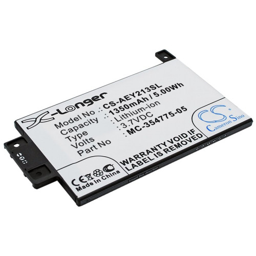 Batería CameronSino CS-AEY213SL para Amazon Kindle Paperwhite y Kindle Touch 1350mAh 3.7V