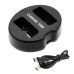 Batería Canon LP-E10 1100 mAh 2 unidades + Cargador USB-C