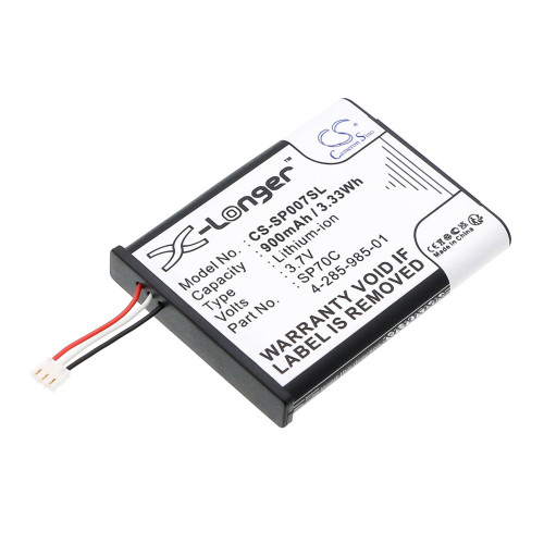 Batería compatible con Sony PSP E1000, E1002, E1004, E1008 y Pulse Wireless Headset 7.1 – 900mAh 3.7V