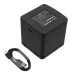 Cargador para baterías AHDBT‑901 GoPro Hero 9 / 10 / 11 / 12 – 3 ranuras