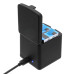 Cargador para baterías AHDBT‑901 GoPro Hero 9 / 10 / 11 / 12 – 3 ranuras