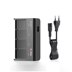 Soshine V4 Smart Charger for Rechargeable 9V Batteries Li-Ion / LiFePO4 / NiMH