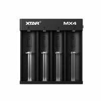 Cargador Universal XTAR MX4 MiniMixer – Inteligente y Compacto para Li-Ion, LiFePO4 y Ni-MH/Ni-Cd