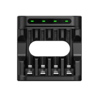 Cargador Inteligente Xtar L4 – 4 Ranuras USB-C AA/AAA Li-Ion 1.5V y Ni-MH 1.2V