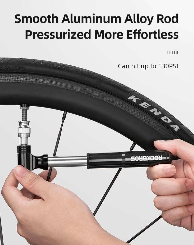 ROCKBROS JG-PB-11 mini bomba portátil para bicicleta